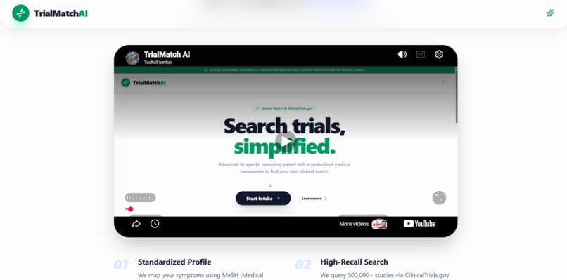 TrialMatchAI – screenshot 2