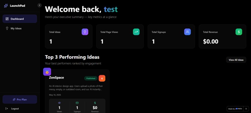 Launchpad – screenshot 2