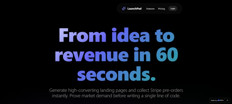 Launchpad – screenshot 1