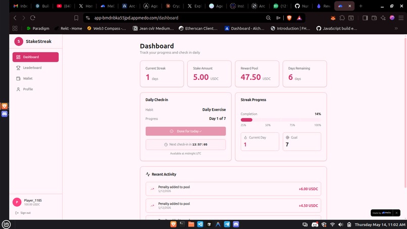 StakeStreak – screenshot 1
