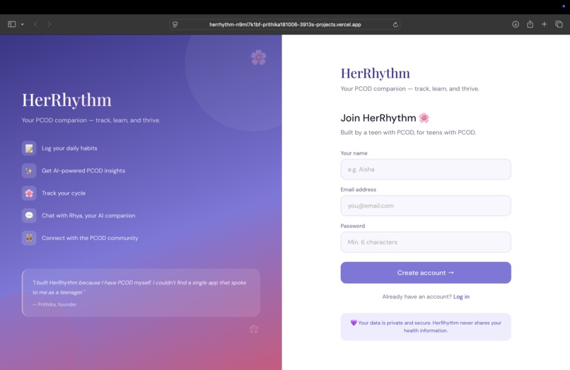 HerRhythm – screenshot 1