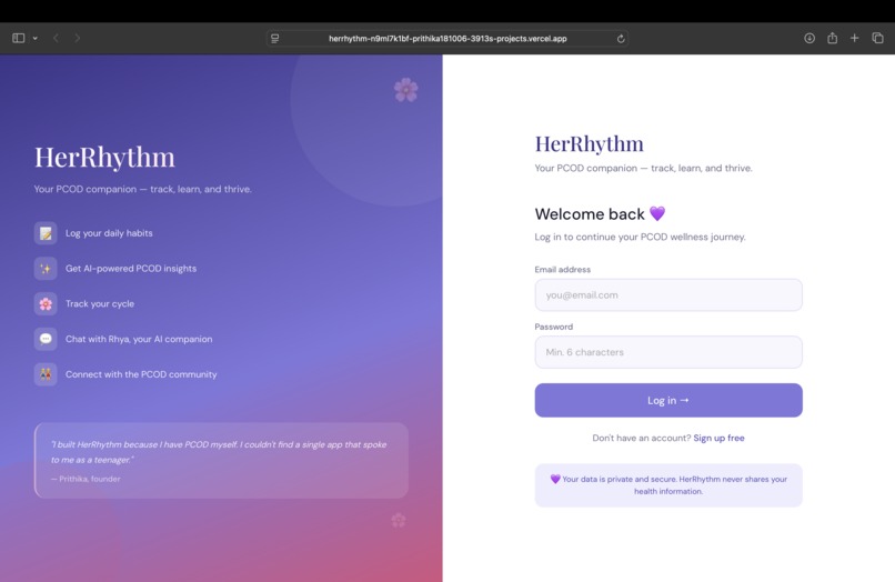 HerRhythm – screenshot 2