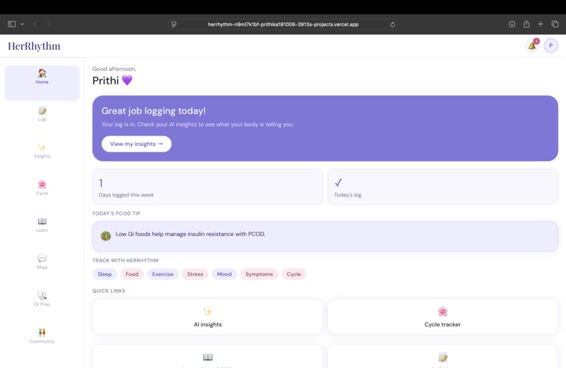 HerRhythm – screenshot 3