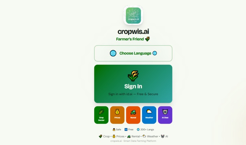 Cropwis-ai.pages.dev – screenshot 1