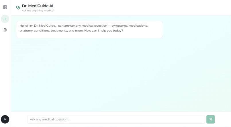 MediGuide – screenshot 1