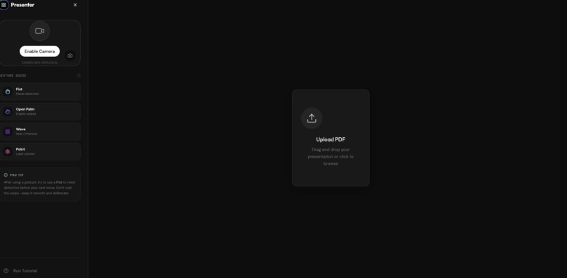 Gesture Presenter System – screenshot 4
