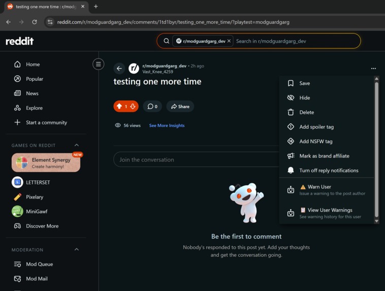 modGuard – screenshot 2