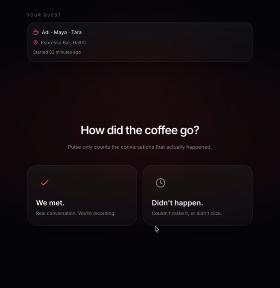 Pulse - A Real Time Web Summit Networking Radar – screenshot 9