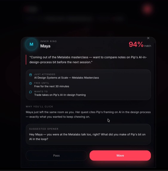 Pulse - A Real Time Web Summit Networking Radar – screenshot 6
