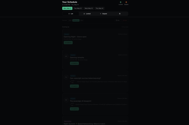 EventPilot – screenshot 2