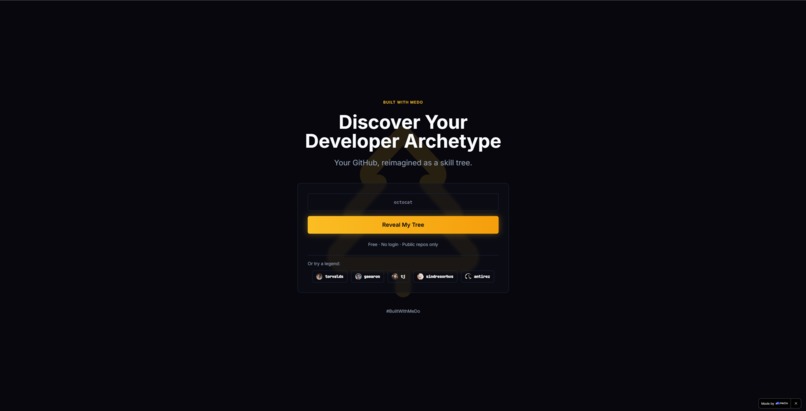 Dev Archetype Tree – screenshot 2