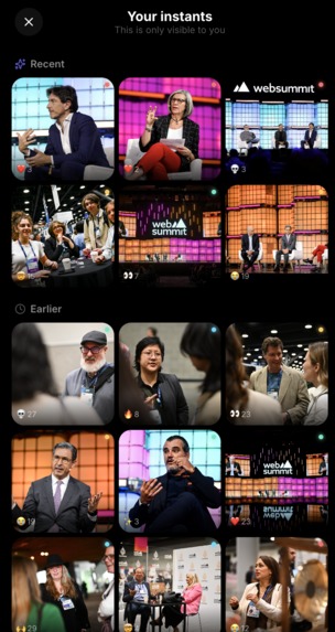 WebSummit Instants – screenshot 7