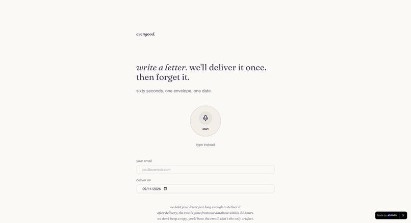 Evengood – screenshot 2