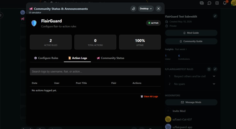 FlairGuard - Apply a flair. FlairGuard does the rest – screenshot 4