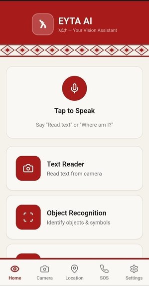 Eyta AI - Smart Assistive Glasses for the Visually Impaired – screenshot 2