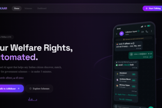 Adhikaar: India’s AI Welfare Copilot