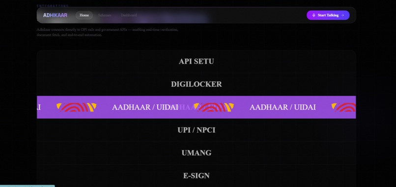 Adhikaar: India’s AI Welfare Copilot – screenshot 5