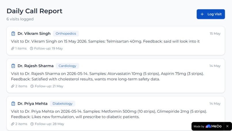 MedRep AI – screenshot 5