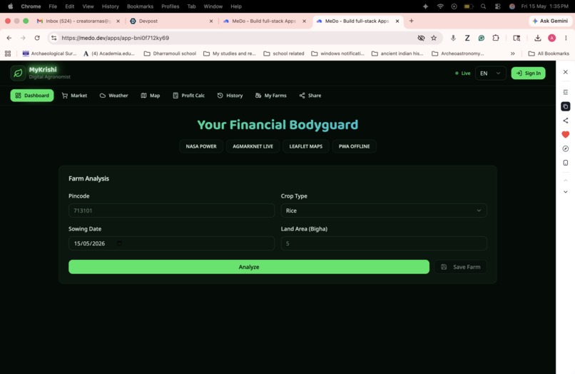 MyKrishi — Digital Agronomist – screenshot 1