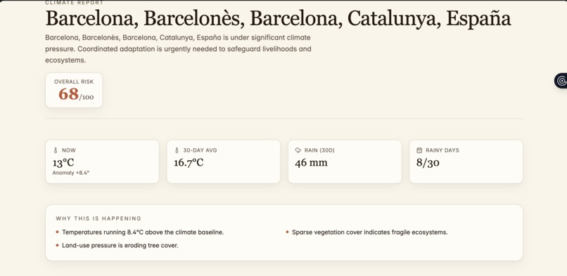 GeoClimate AI – screenshot 1