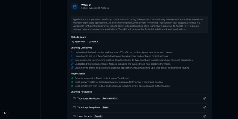 SkillMap - AI Powered Gap Analyser – screenshot 3