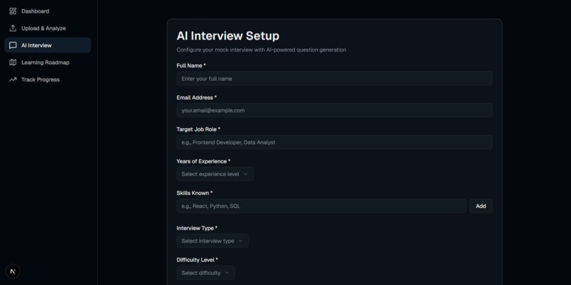 SkillMap - AI Powered Gap Analyser – screenshot 4