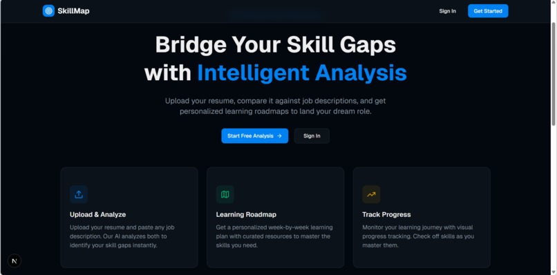 SkillMap - AI Powered Gap Analyser – screenshot 7