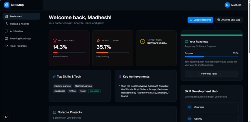 SkillMap - AI Powered Gap Analyser – screenshot 8