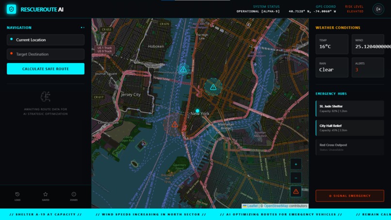 RescueRoute AI – screenshot 3