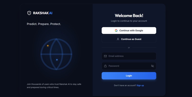 Rakshak AI – screenshot 1