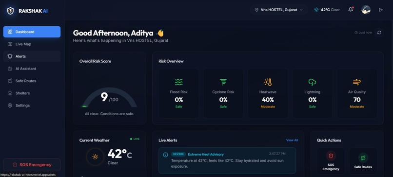 Rakshak AI – screenshot 2