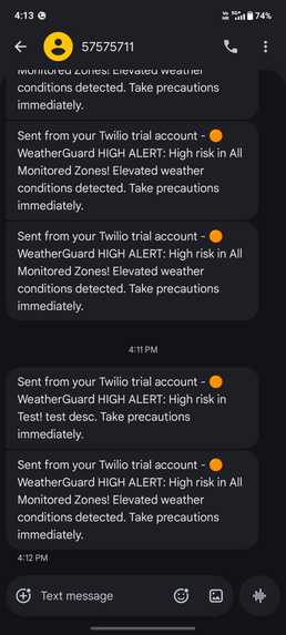 WeatherGuard AI – screenshot 5