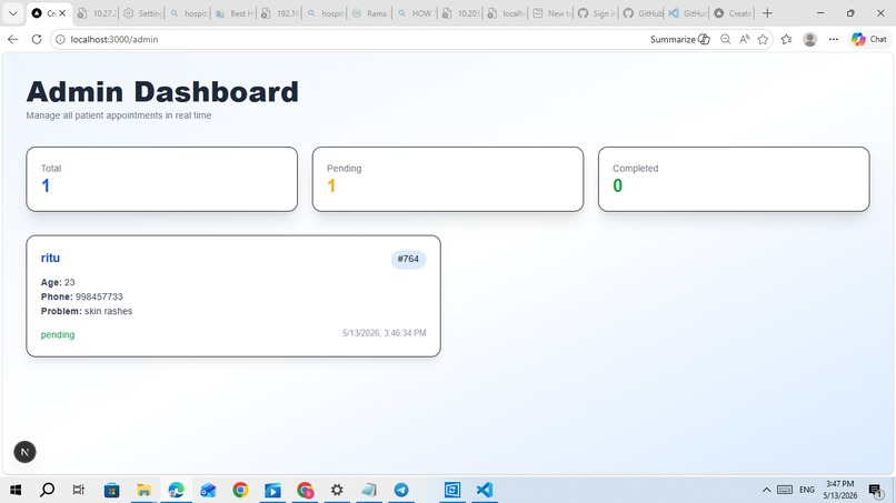 SmartOPD – Sustainable Digital Healthcare System – screenshot 7