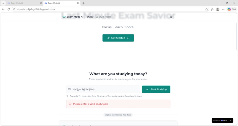 Exam Mode AI – Last Minute Exam Savior – screenshot 4