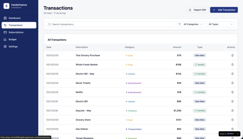 FamilyFinance – screenshot 6