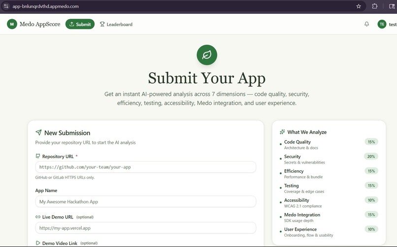 Medo AppScore – screenshot 2
