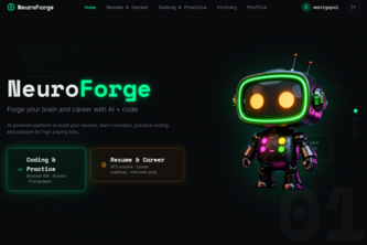 BrainForge Mentor – AI Career & Code Coach
