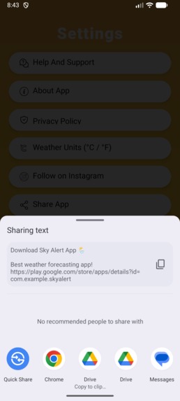 Sky Alert – screenshot 11
