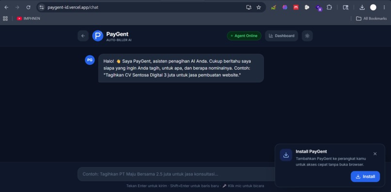 PayGent: Proactive AI CFO – screenshot 2
