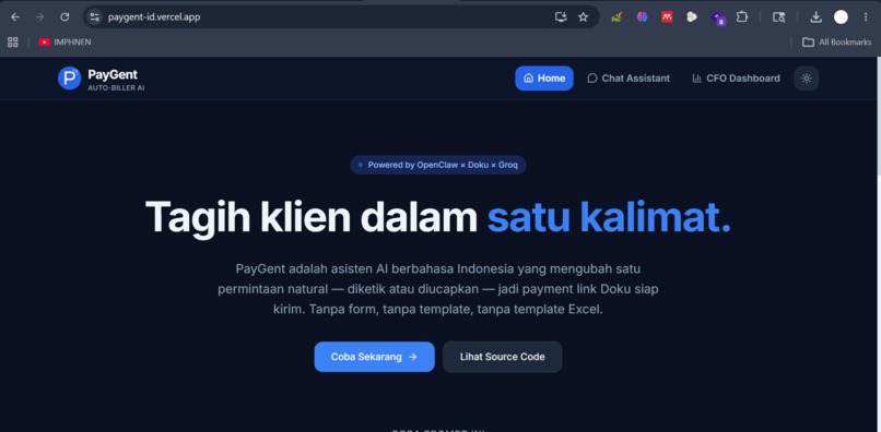 PayGent: Proactive AI CFO – screenshot 1