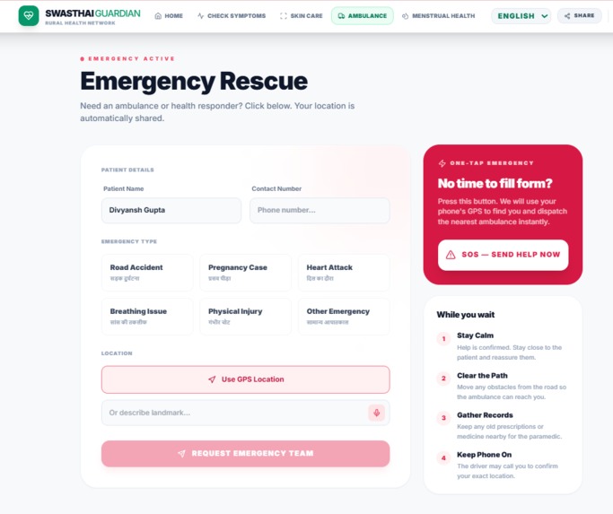 SwasthAI-Guardian – screenshot 8