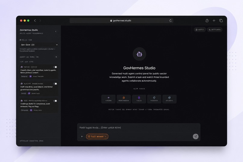 GovHermes – screenshot 1