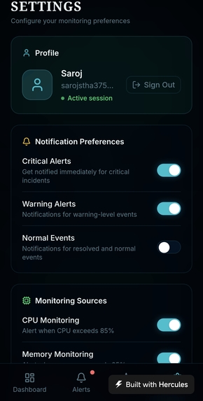 Hercules AI – screenshot 4