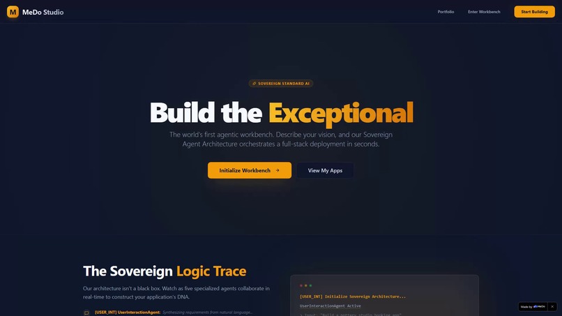 MeDo Studio: The Autonomous Microapp Reality Forge – screenshot 3