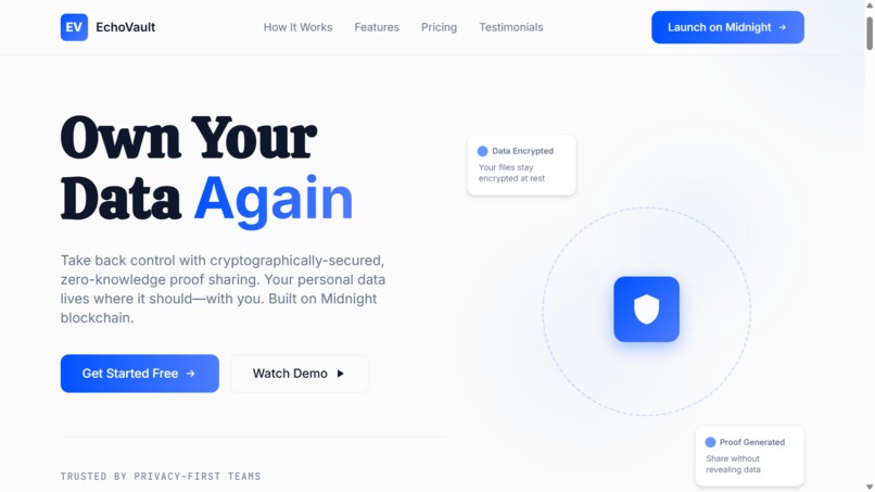 Echo Vault – screenshot 1