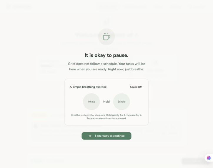 GriefGuide – screenshot 2