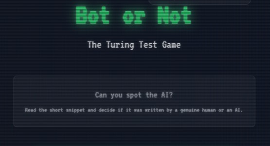 Bot or Not – screenshot 1