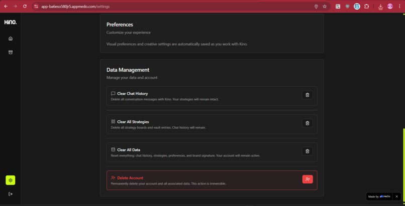 Kino – screenshot 5