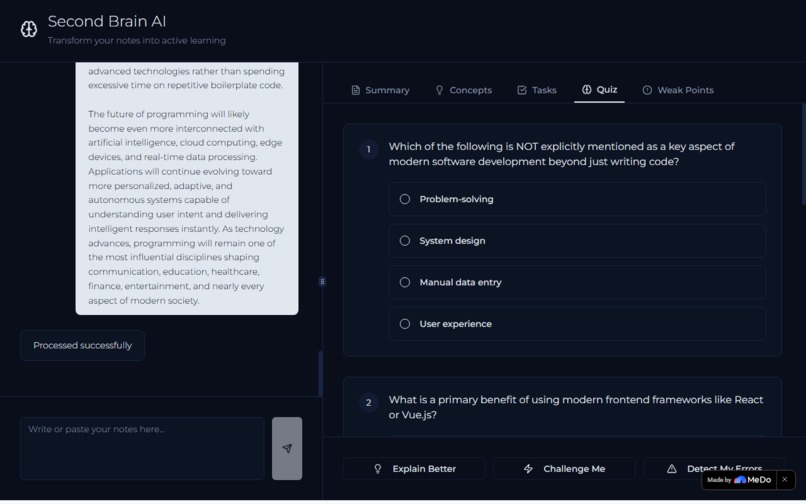 Second Brain AI – screenshot 3