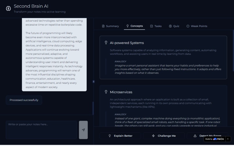 Second Brain AI – screenshot 2